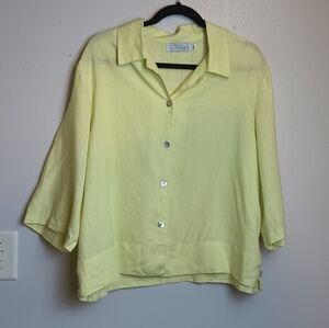 WILLOW Linen Tunic Rop Size XL